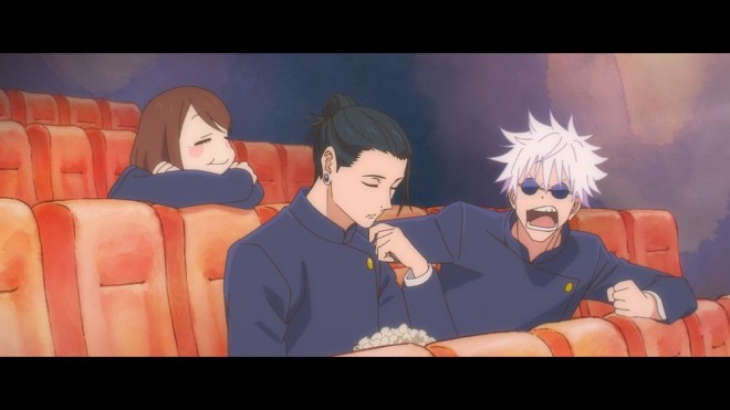 Shoko Ieiri, Suguru Geto, Satoru Gojo